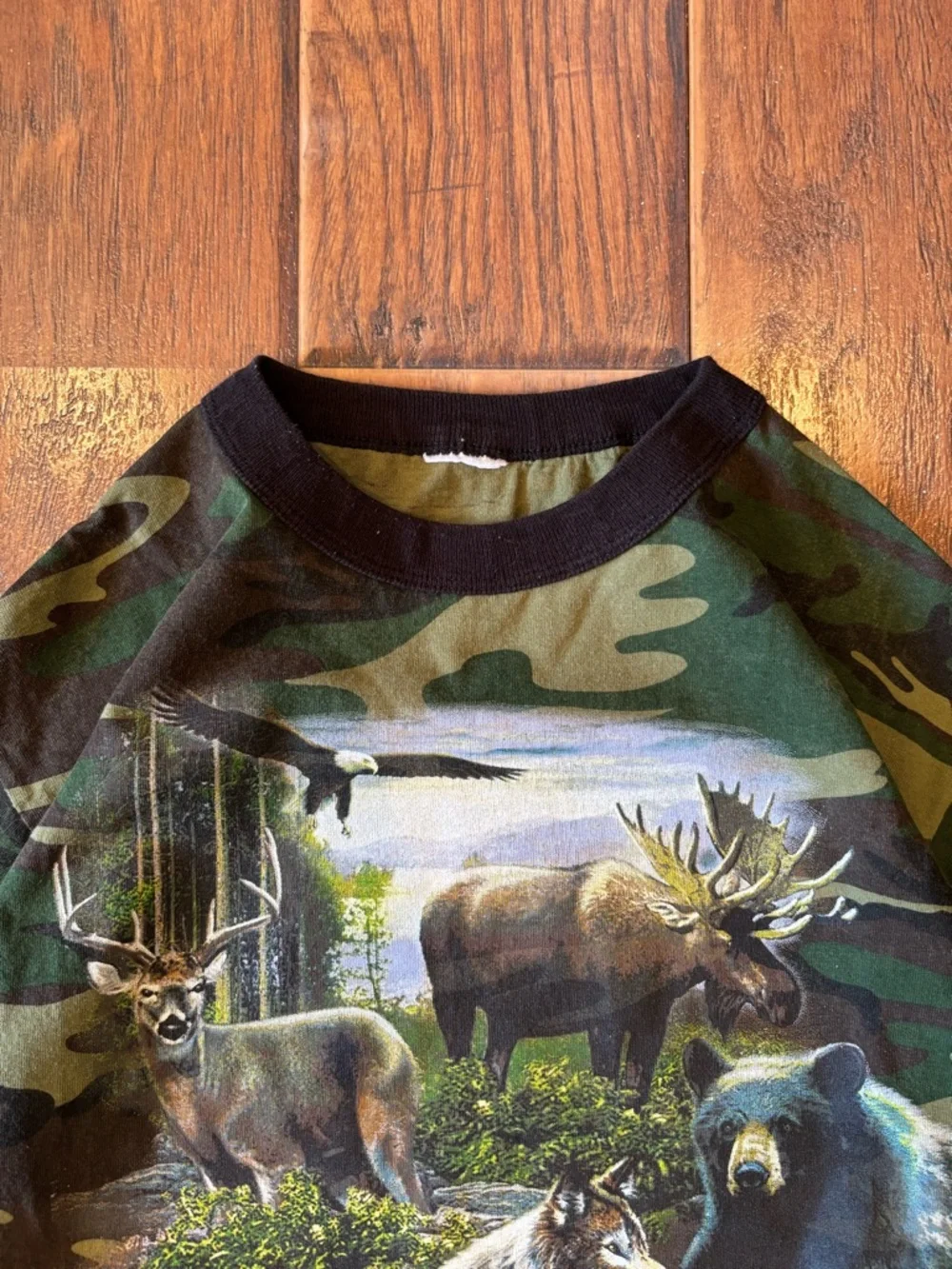 Vintage Y2K Camo Jasper Nature Shirt - Picture 3 of 4